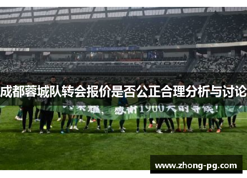 成都蓉城队转会报价是否公正合理分析与讨论